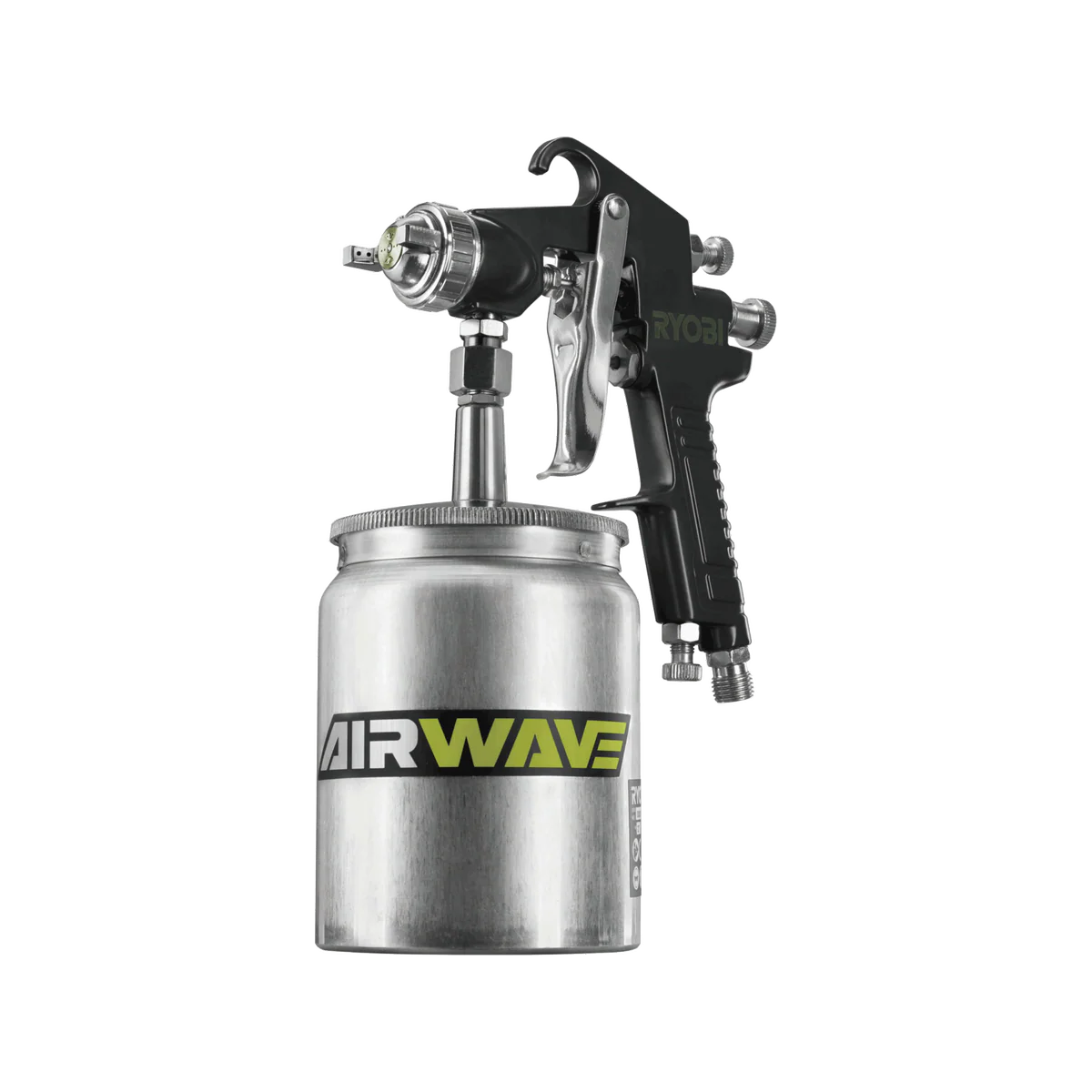 Ryobi Suction Feed Spray Gun - 600ml - Lightweight - DIY Painting