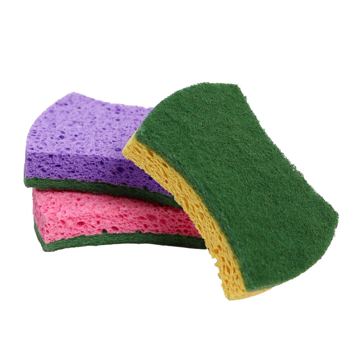 Sabco Clean Heavy Duty Sponge Scourer 6pk - 87mm x 180mm x 107mm - Streak-Free - Image 4
