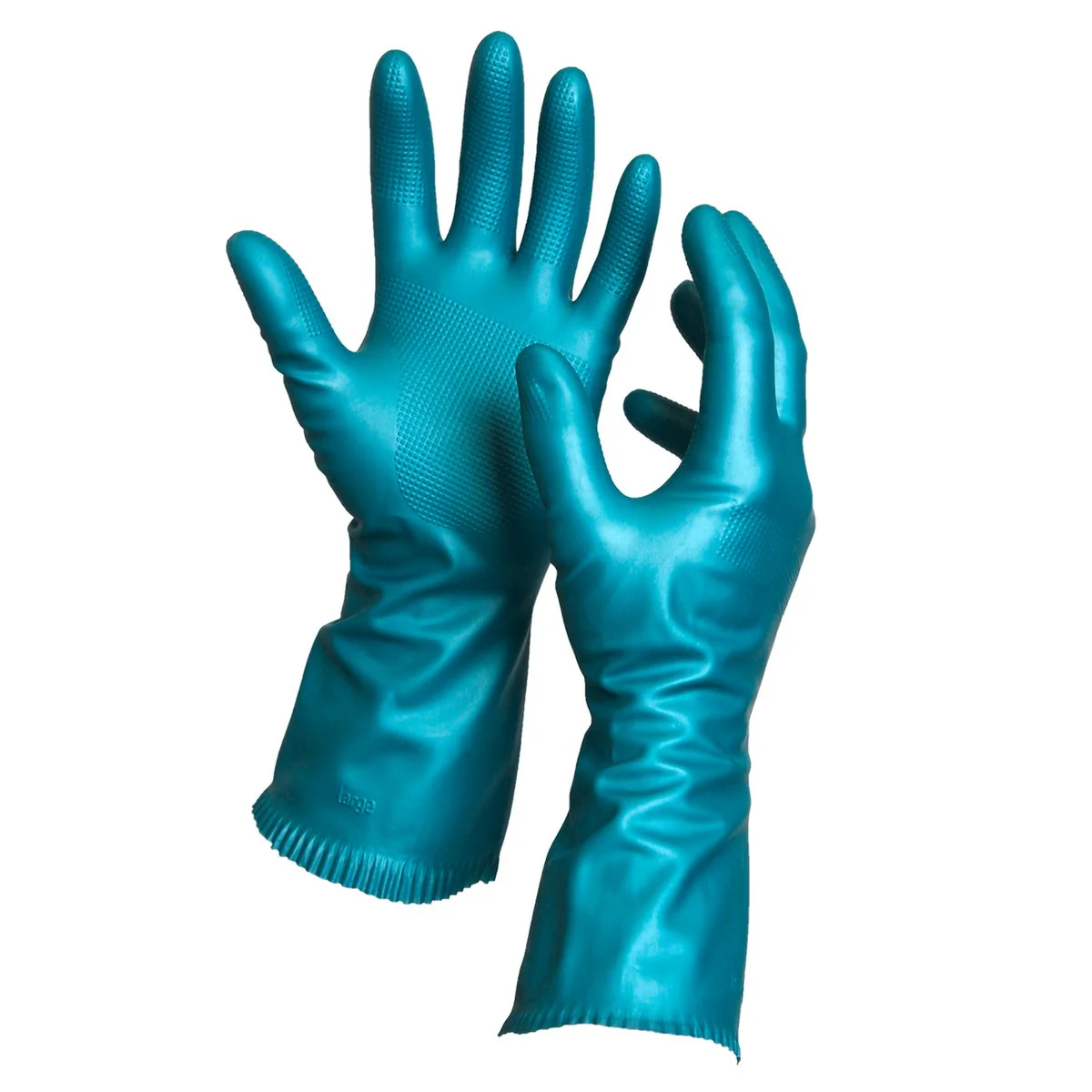 Sabco Dish Grip Gloves - Small - Latex - Anti Slip Grip - Image 2