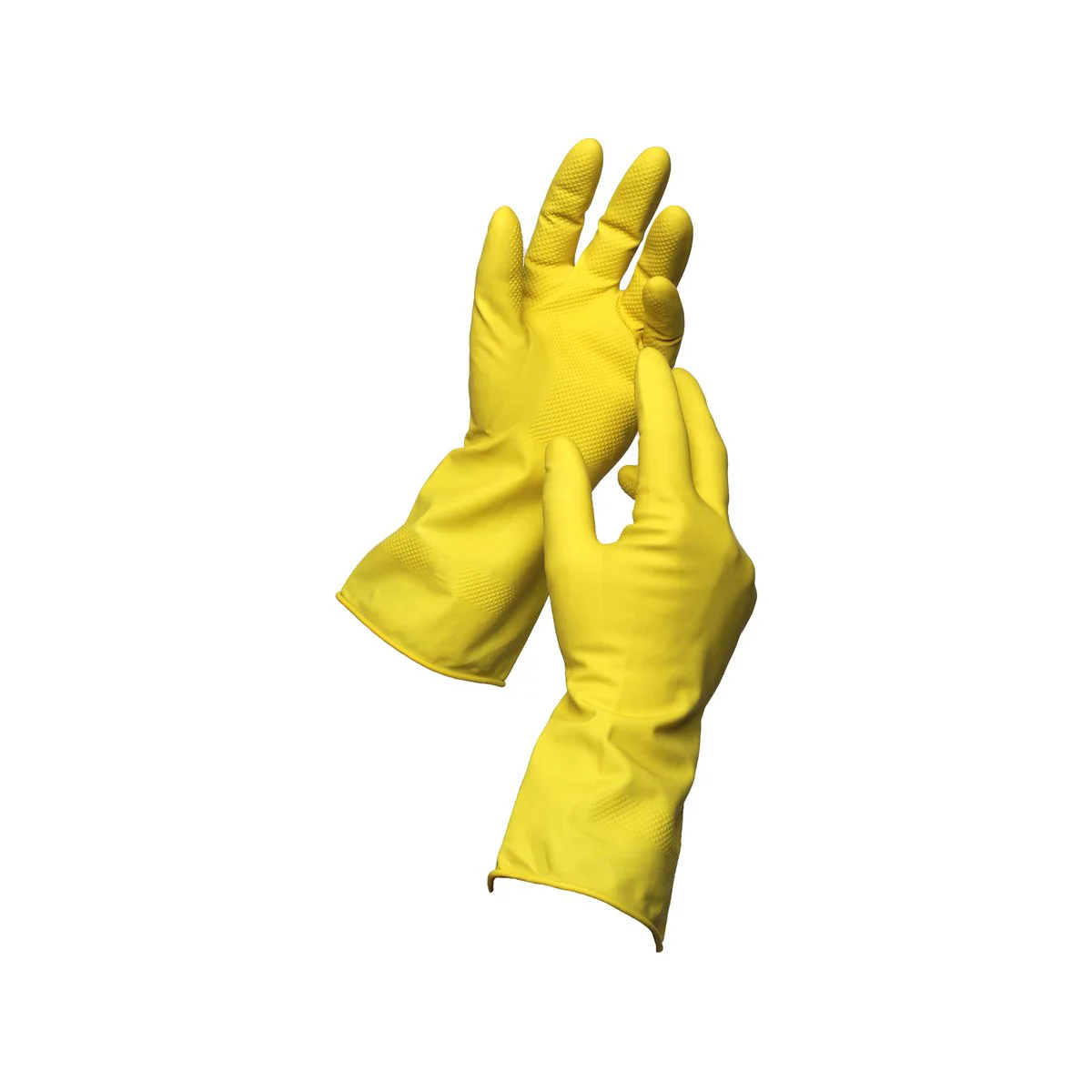 Sabco Handy Gloves - Medium - Latex - Non Slip Grip - 3 Pairs - Image 2