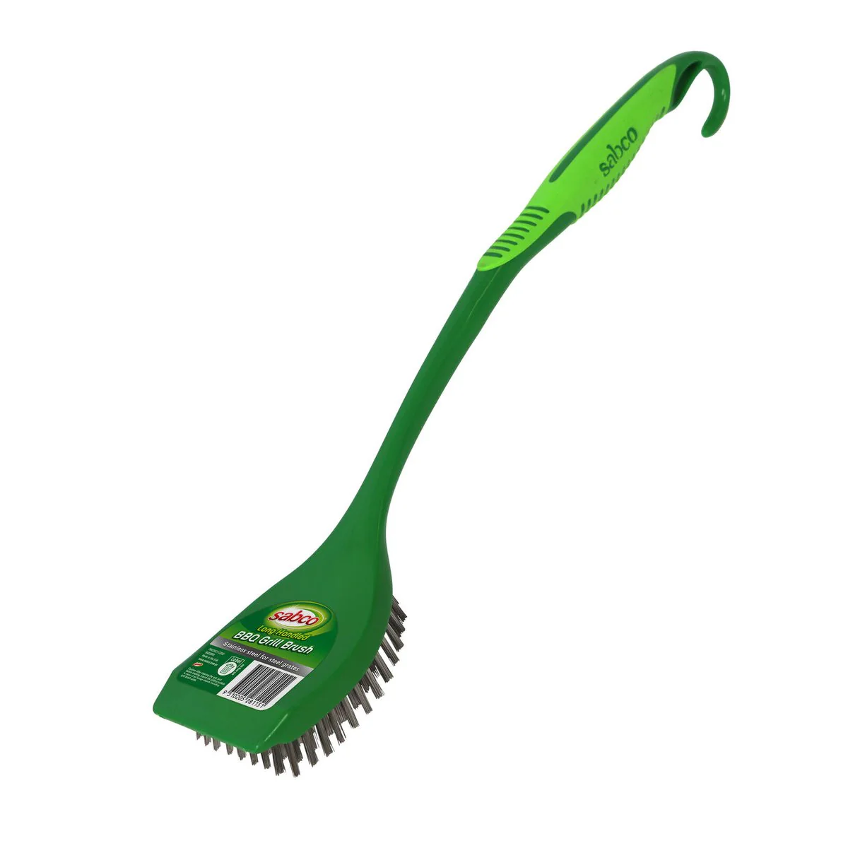 Sabco Long Handled BBQ Brush - 48cm - Stainless Steel - Heavy Duty - Image 2