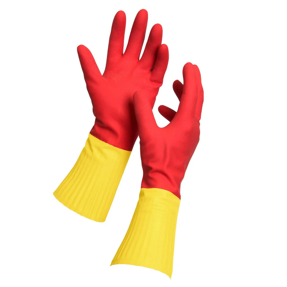 Sabco Tear Resist Gloves - Small - Latex & Nitrile - Heavy Duty Grip - Image 2