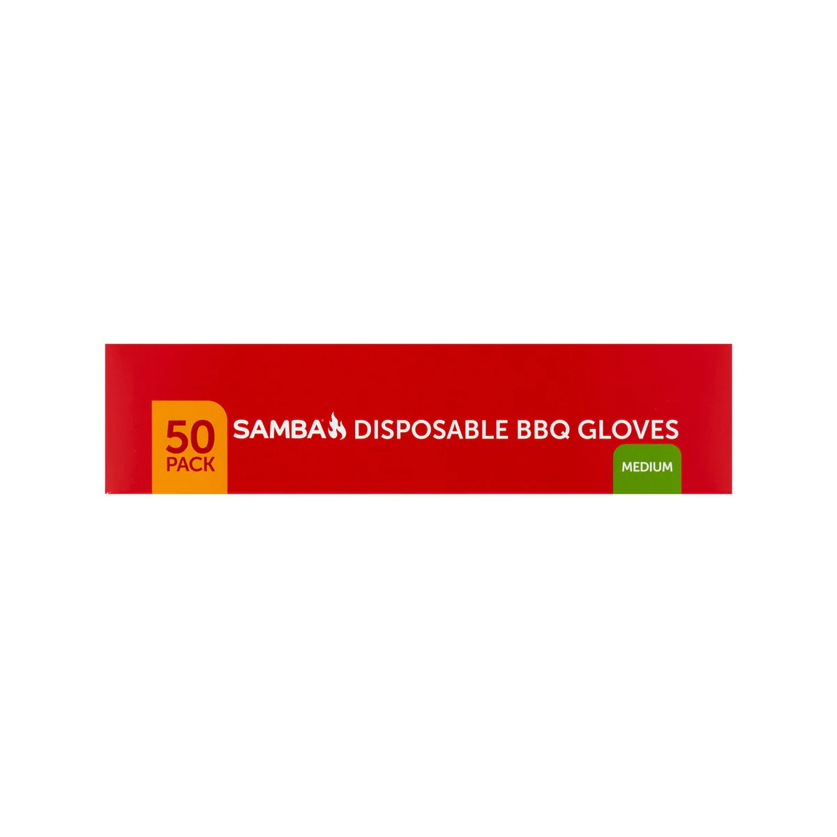 Samba Medium Disposable BBQ Gloves 50 Pack - Nitrile - 120mm x 65mm - Puncture Resistant - Image 4