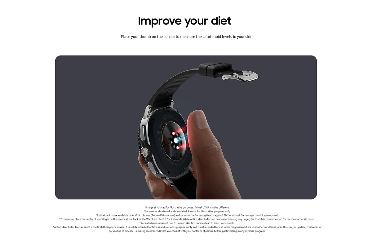 Samsung Galaxy Watch8 Classic 46mm Bluetooth Smartwatch - White - Image 10