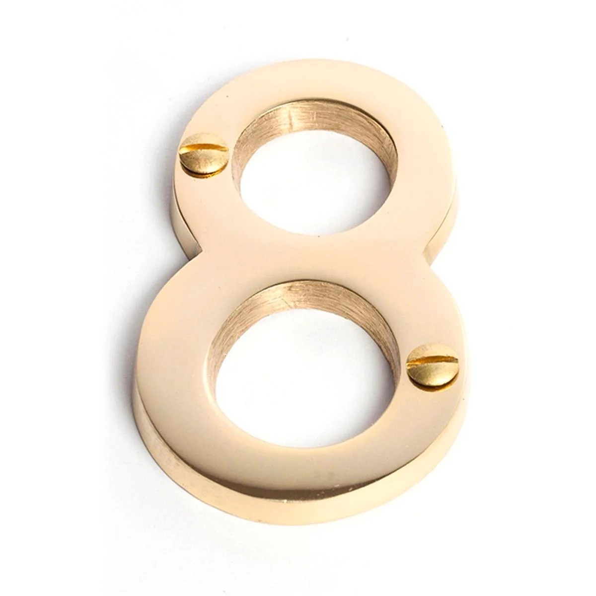 Sandleford Brass House Number 8 - 75mm Weather-Resistant Numeral