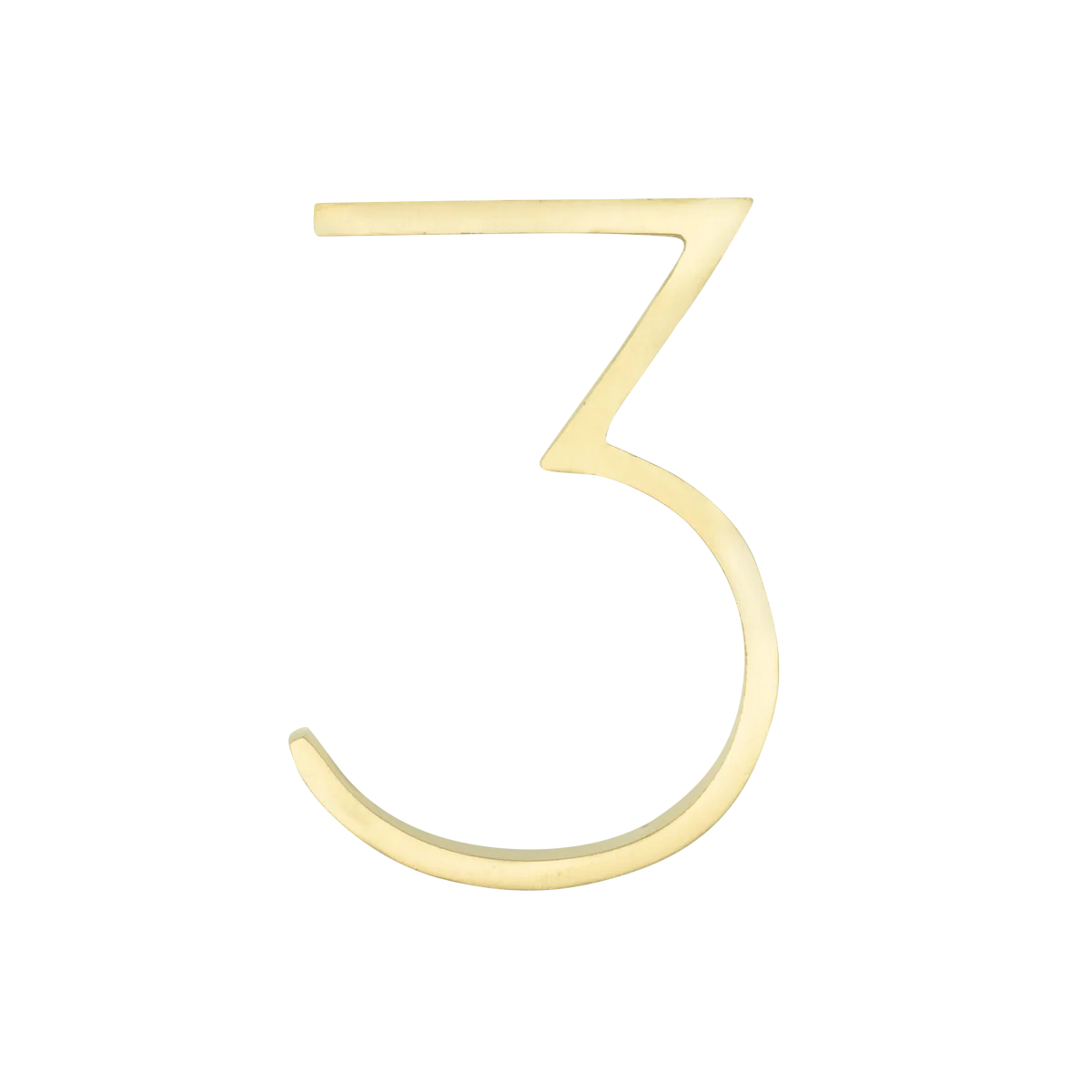 Sandleford Brass Toorak Number 3 - 120mm - Durable - Easy Installation - Modern Design