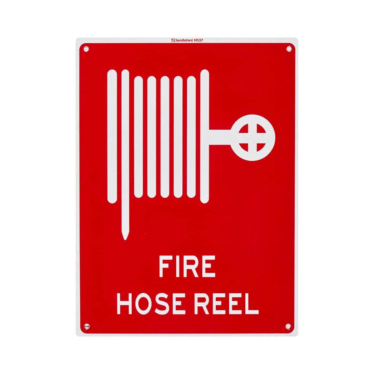Sandleford Fire Hose Reel Sign 300 x 225mm Polypropylene UV Resistant