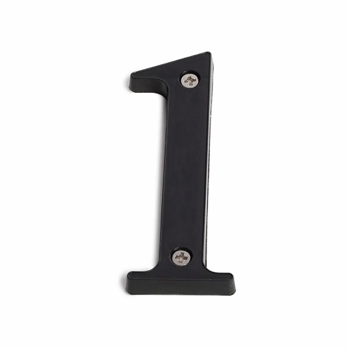 Sandleford House Number 1 - 85mm Black Plastic Numeral