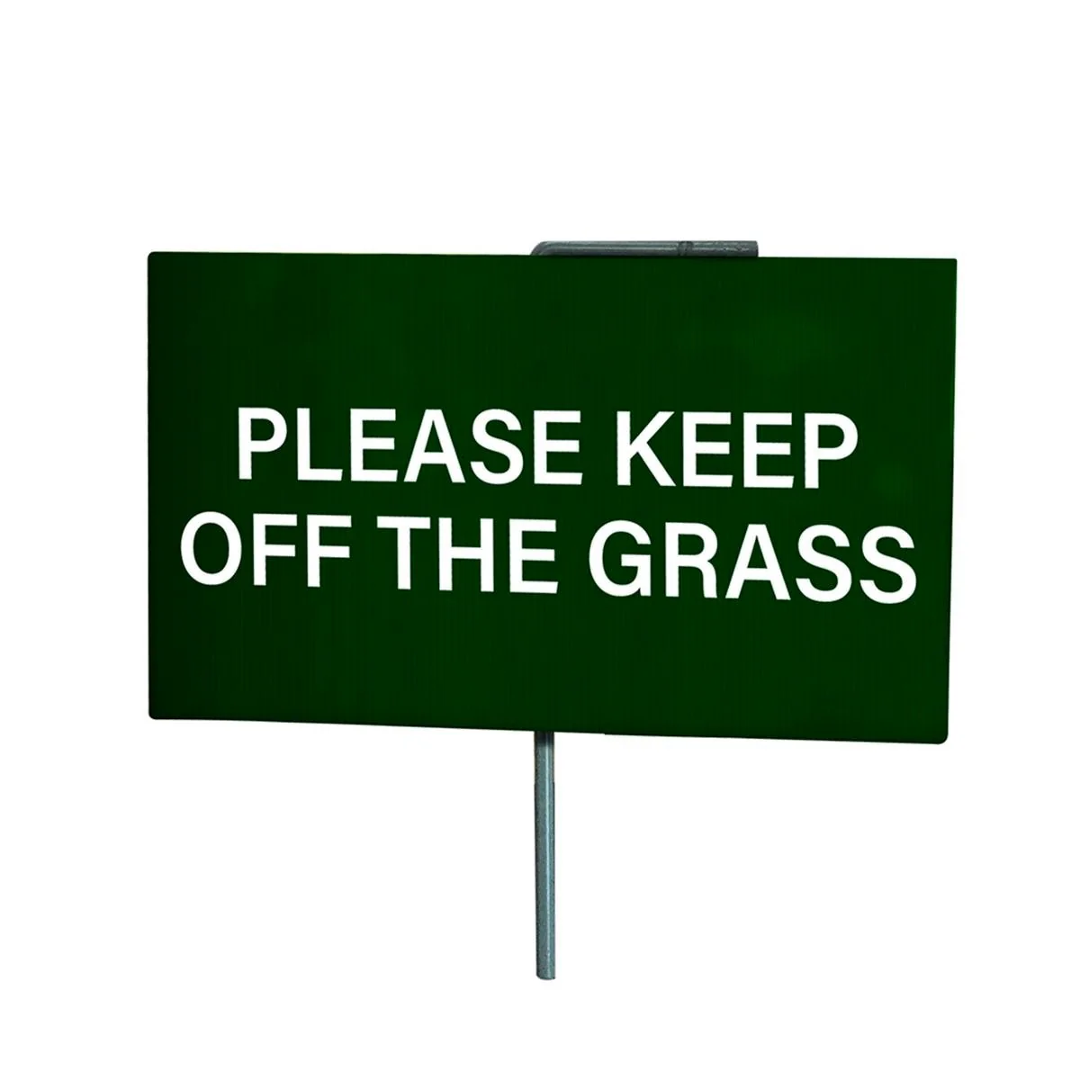 Sandleford Keep Off the Grass Sign - 210mm - Green - Portable