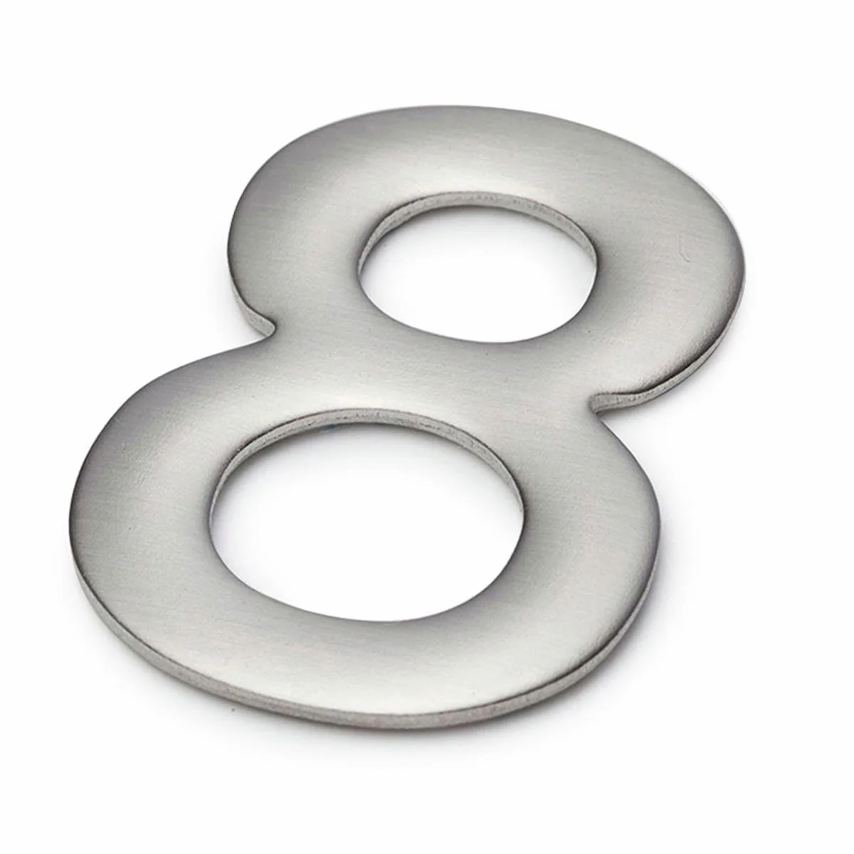 Sandleford Mode Stainless Steel Self Adhesive House Number 8 - Silver