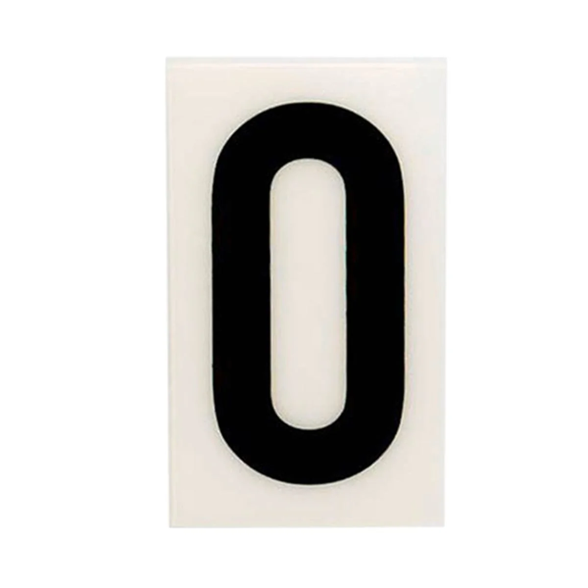 Sandleford Self Adhesive House Letter O - 60mm - White