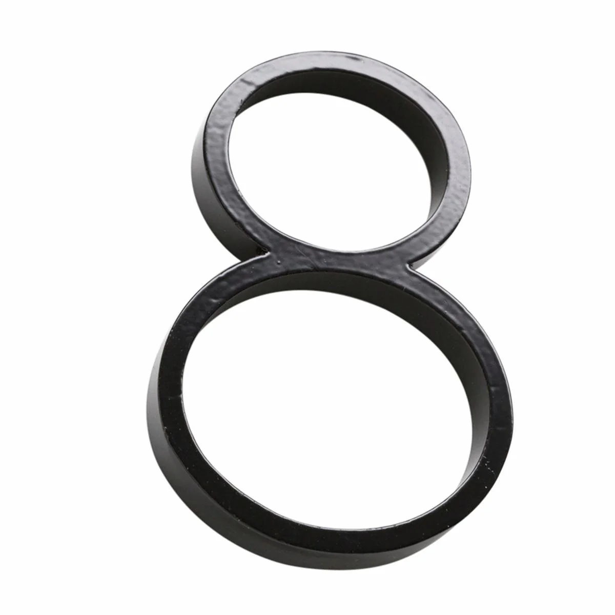 Sandleford Slimline House Number 8 - 120mm - Black - Steel