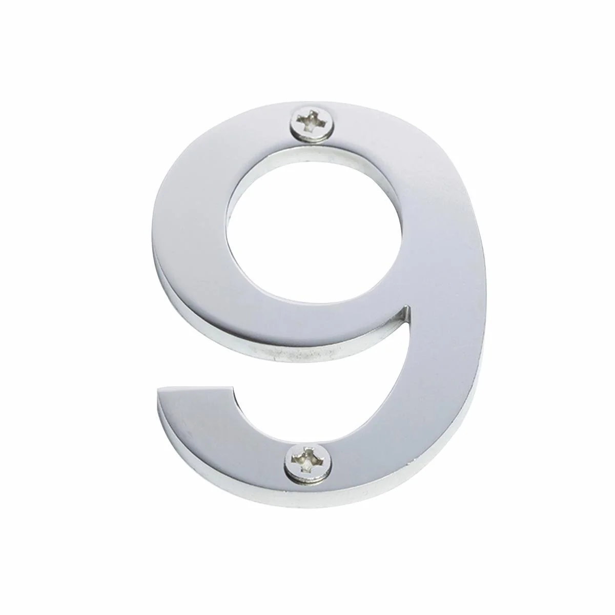 Sandleford Stainless Steel House Number 9 - 60mm - Brushed Finish