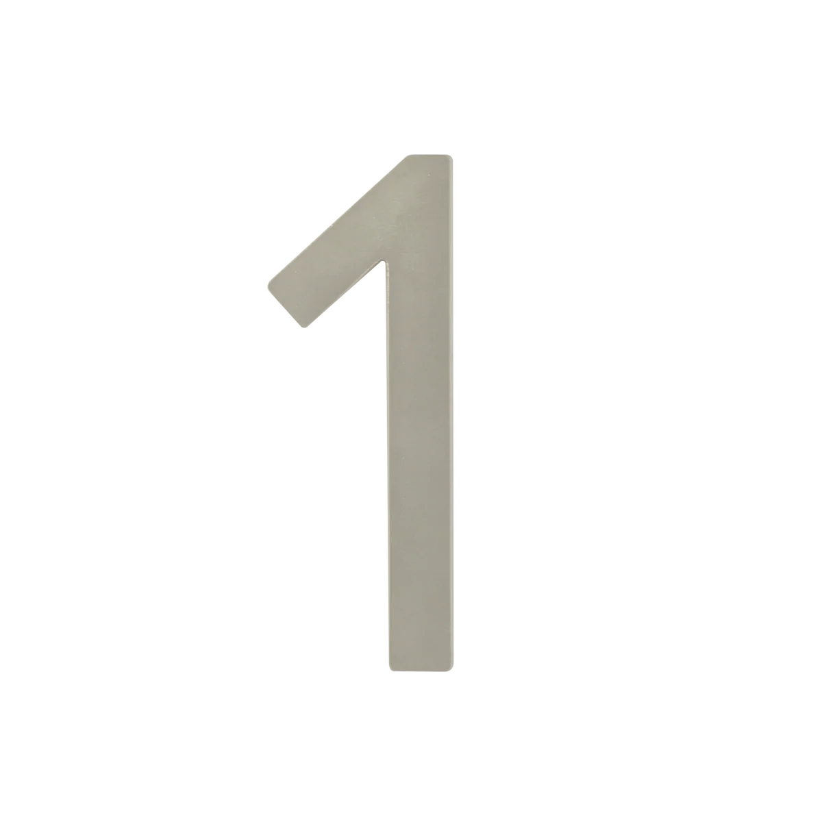 Sandleford Stainless Steel Lorne Numeral 1 - 100mm - Silver - Durable