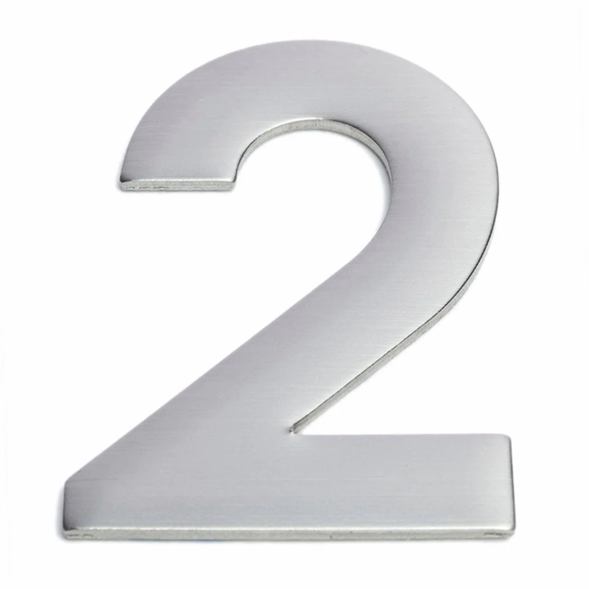 Sandleford Stainless Steel Self Adhesive House Number 2 - 75mm