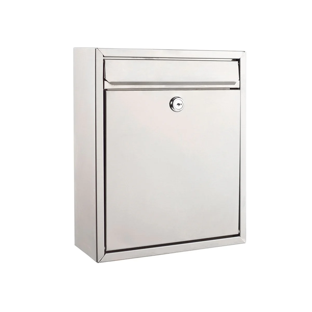 Sandleford Wall Mount Letterbox - 260mm x 310mm - Stainless Steel - Lockable