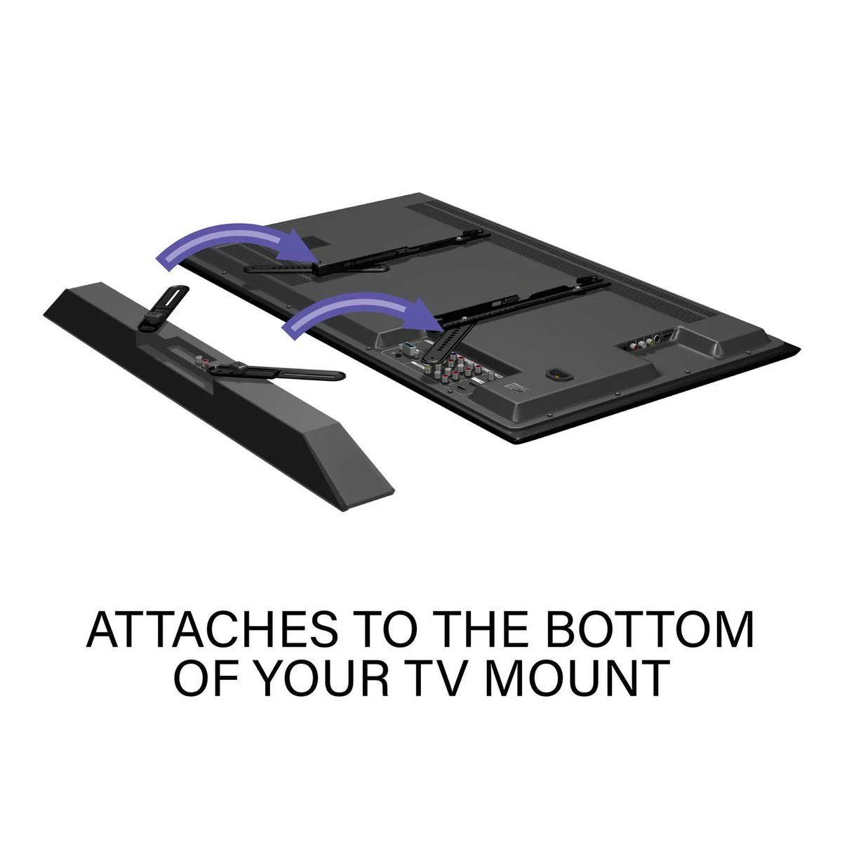 Sanus 6kg Soundbar Mount - LPA405-B2 - 1 Pair - Easy Assembly - Secure Fit - Image 4