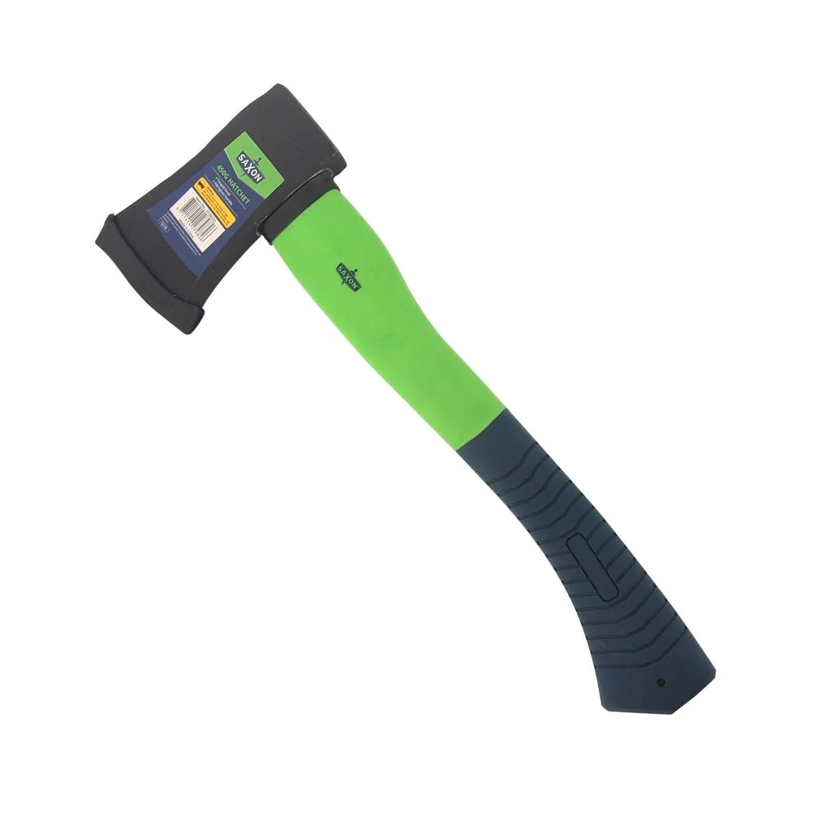 Saxon 450g Hatchet Fiberglass Handle - 130mm x 370mm - Green