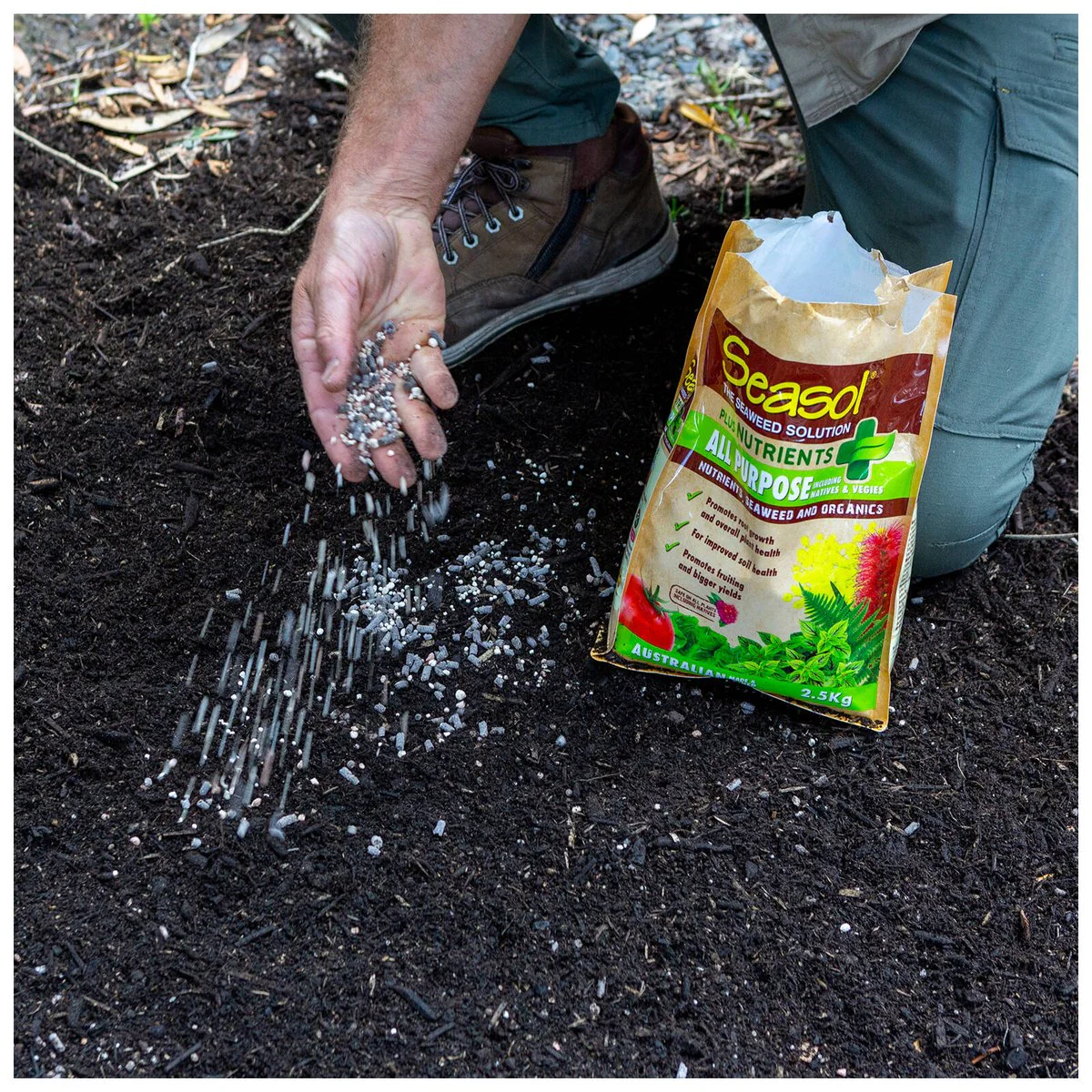 Seasol Plus Nutrients All Purpose 2.5kg - Natural Plant Soil Treatment - 195mm x 300mm x 96mm - Image 5