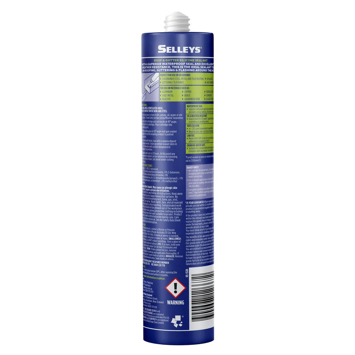 Selleys 300g Surfmist Roof and Gutter Silicone Sealant - Waterproof, UV Resistant - Image 3