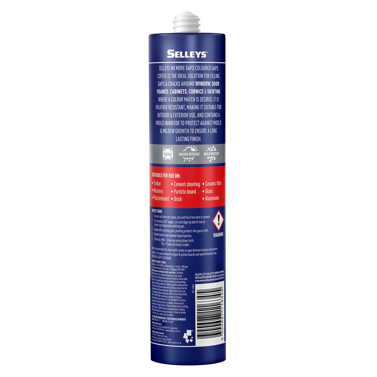 Selleys 450g Coffee Interior No More Gaps - Flexible Gap Filler 25mm - Image 2