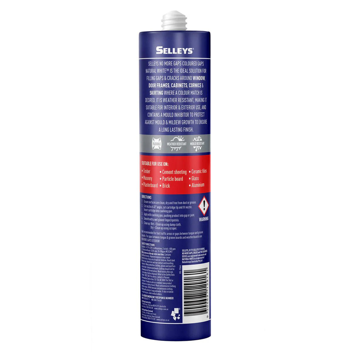 Selleys Gap Filler - 450g - Dulux Natural White - Flexible & Smooth Finish - Image 2