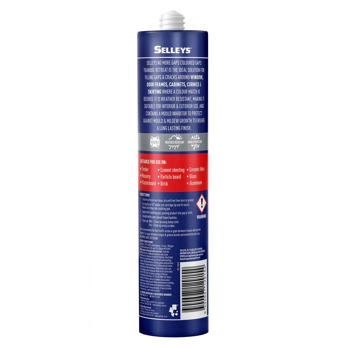 Selleys Gap Filler - 450g - Dulux Tranquil Retreat - Smooth Finish - Flexible - Image 2