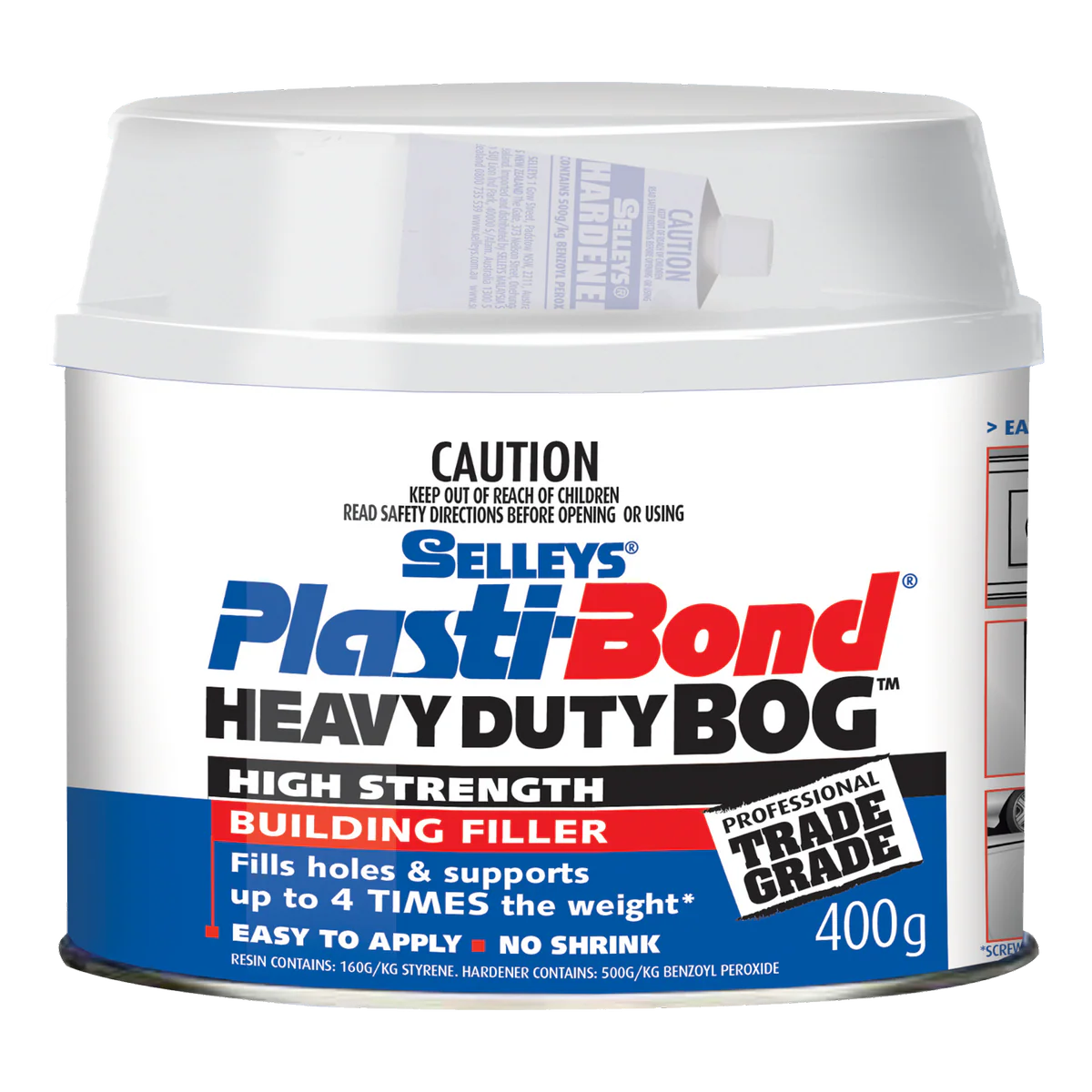 Selleys Plasti Bond - 400g - Styrene - Heavy Duty Filler