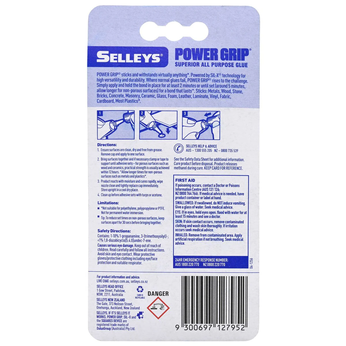 Selleys Power Grip - 10g - Sil-X Polymer - Super Strong Adhesive - Image 2