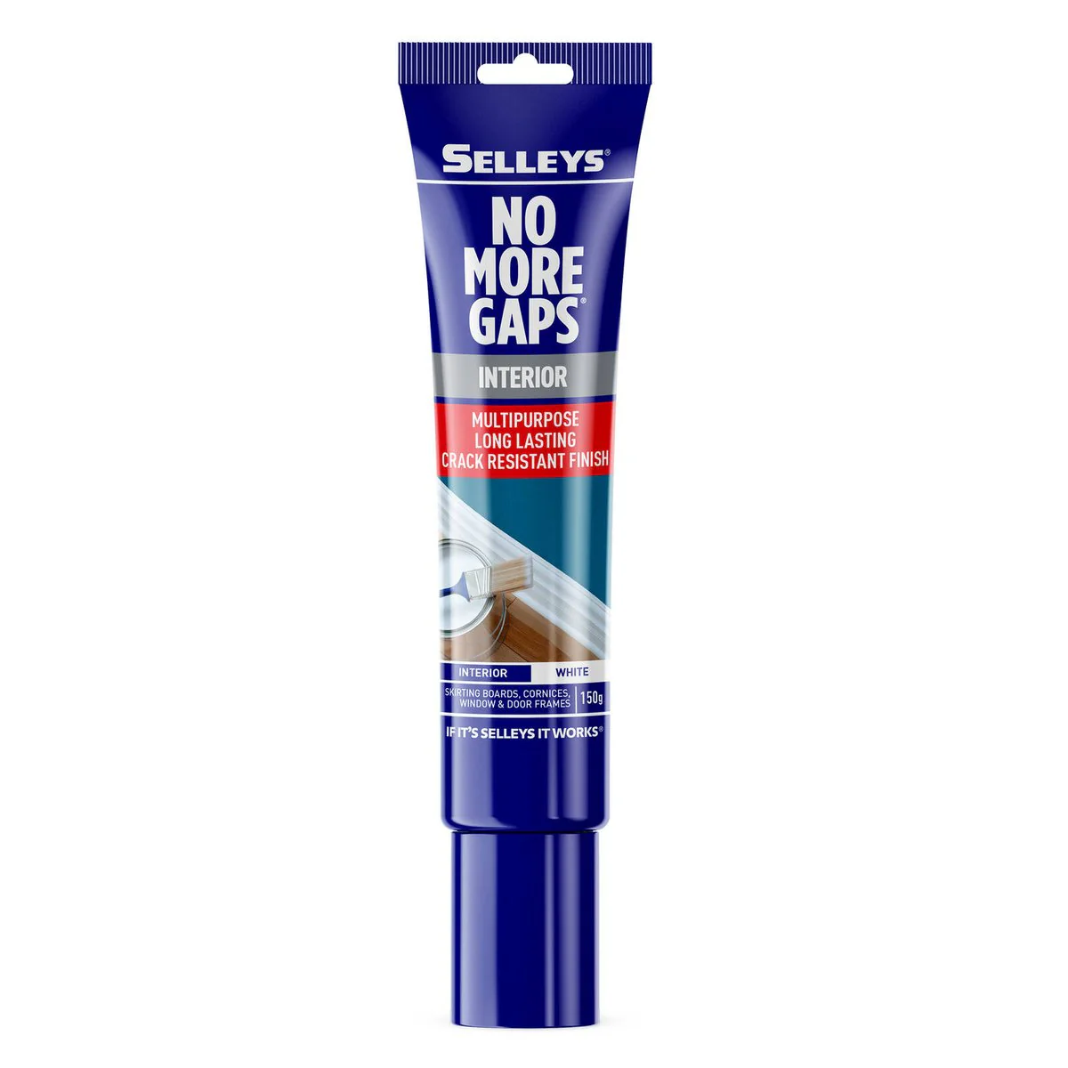 Selleys No More Gaps Multipurpose Gap Filler Tube 150g - White - 0.395L