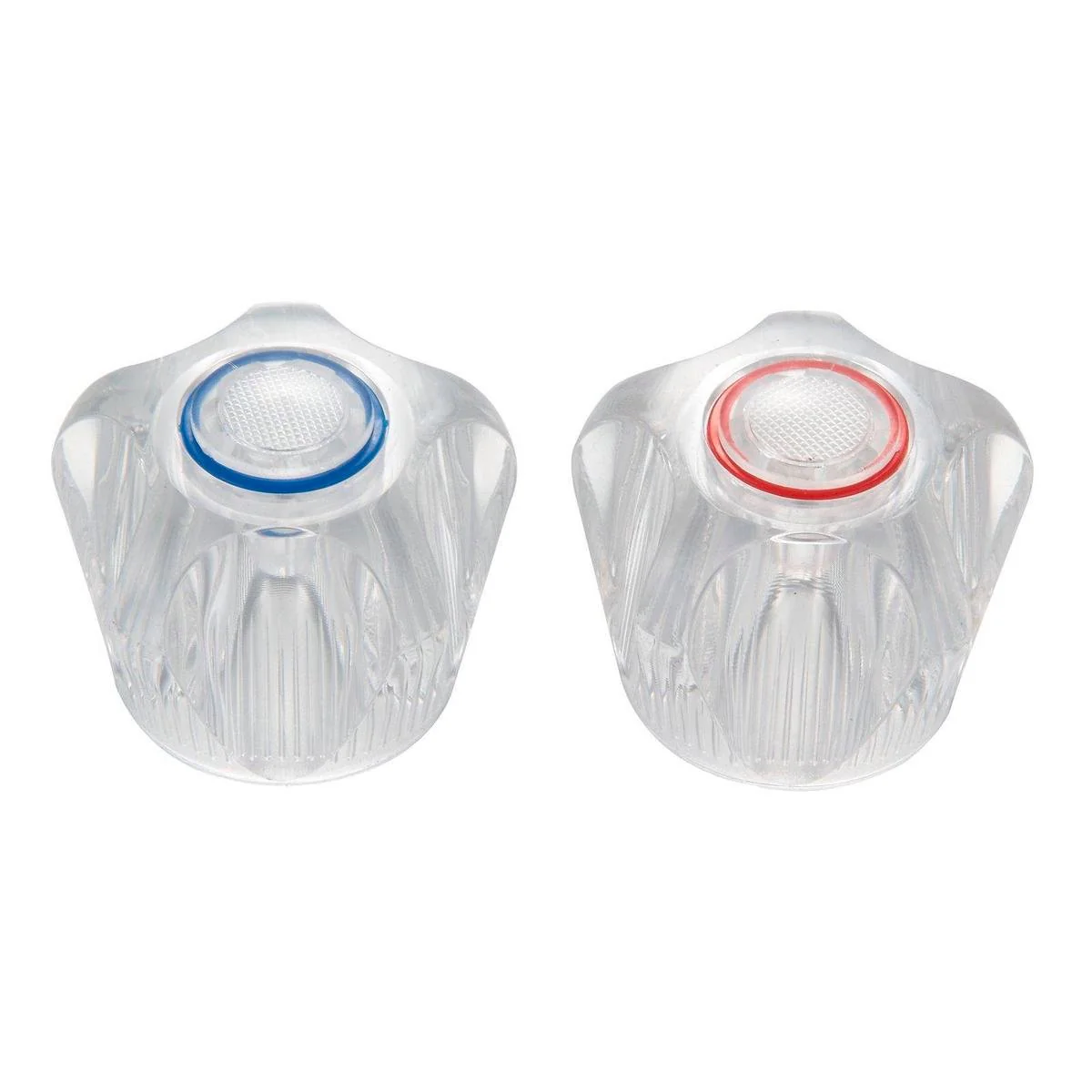 Shaw & Mason Clear Universal Multi Fit Tap Handles - 46mm Plastic - Easy Install