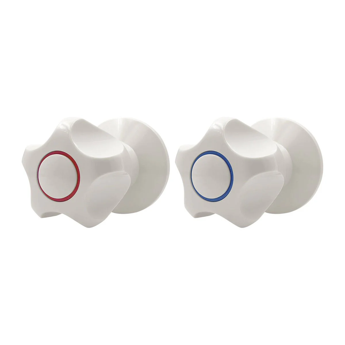 Shaw Mason Ivory Wall Top Assembly with Handles - 2 Pack - 65mm x 65mm x 105mm - Durable and Easy to Install