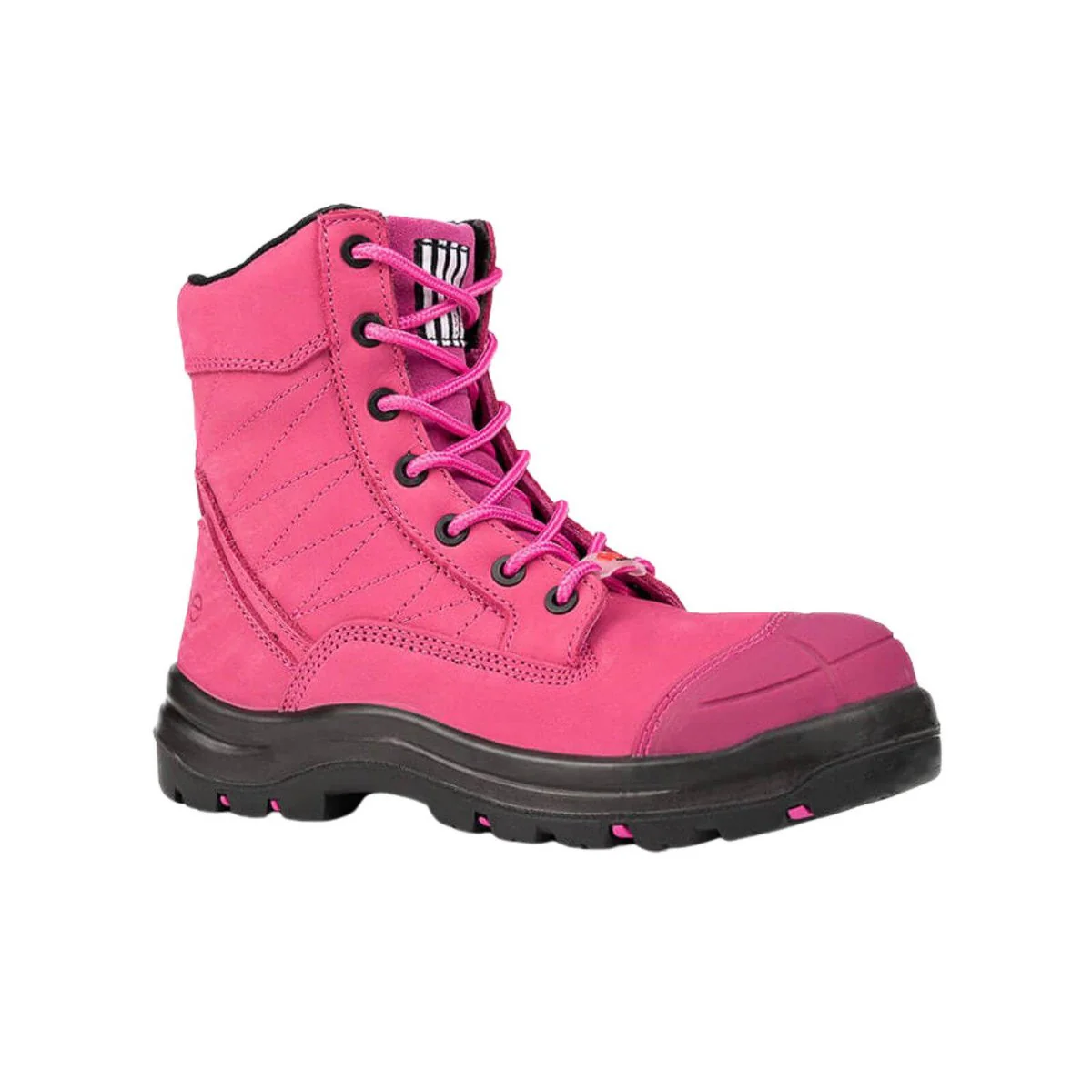 She Wear Achieves Womens Safety Workboots Size 10 41 - Hot Pink - Lightweight Protection
