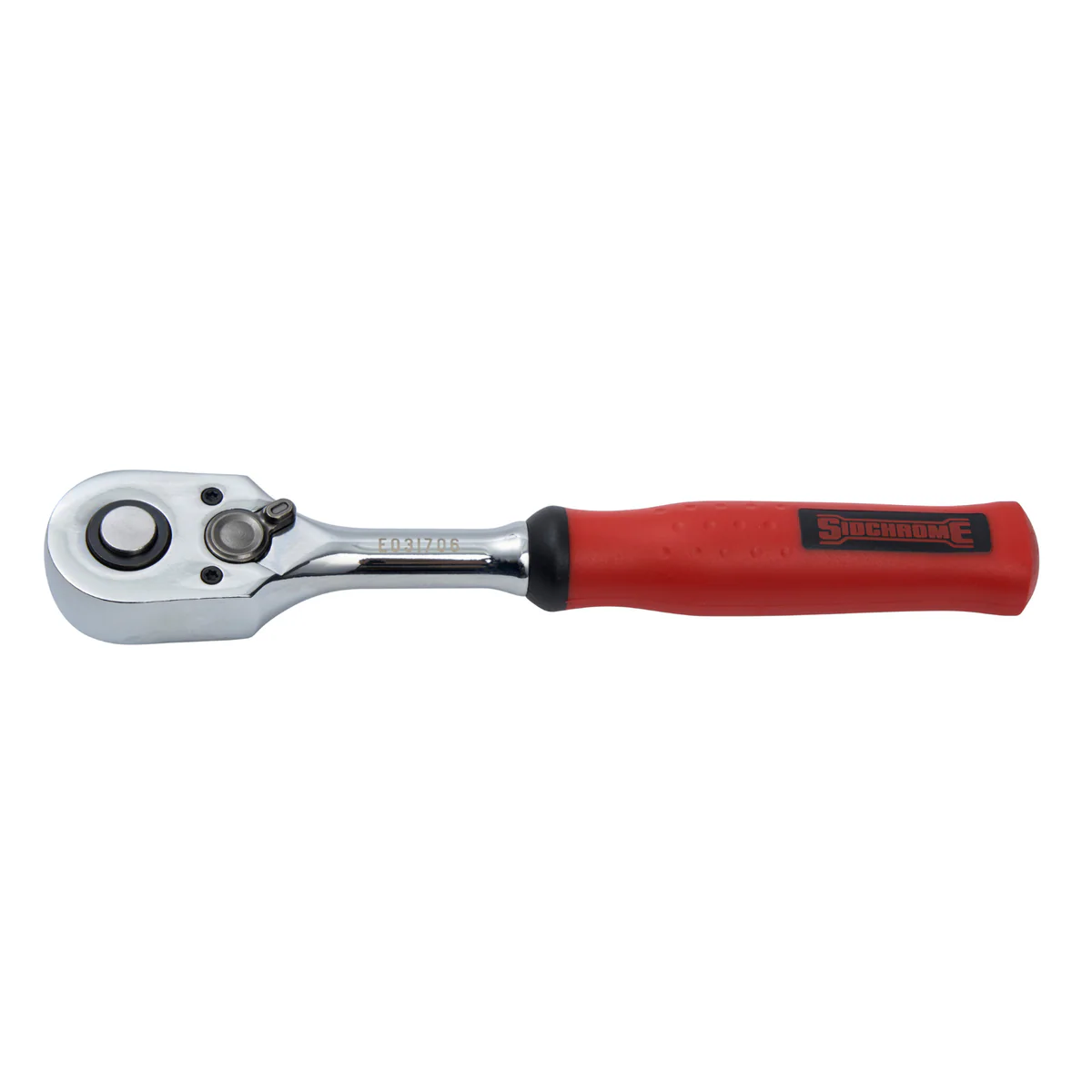 Sidchrome 3/8" Pear Head Ratchet - SCMT33903 - 70mm x 30mm x 280mm - Durable