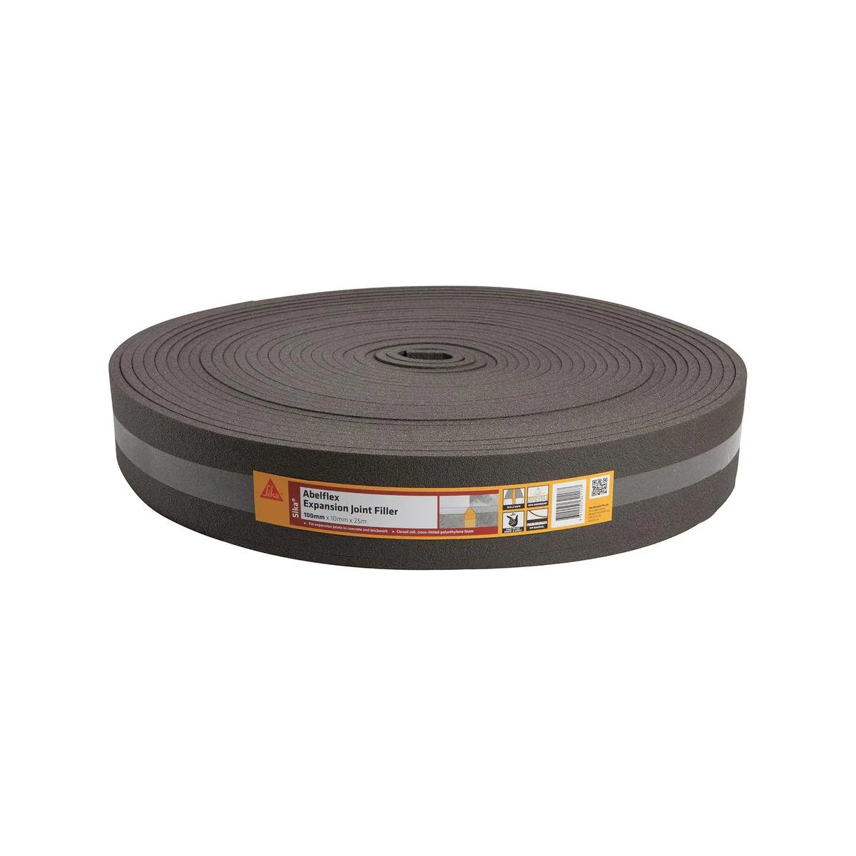 Sika Abelflex Expansion Joint Filler - 10mm x 100mm x 25m - Polyethylene Foam