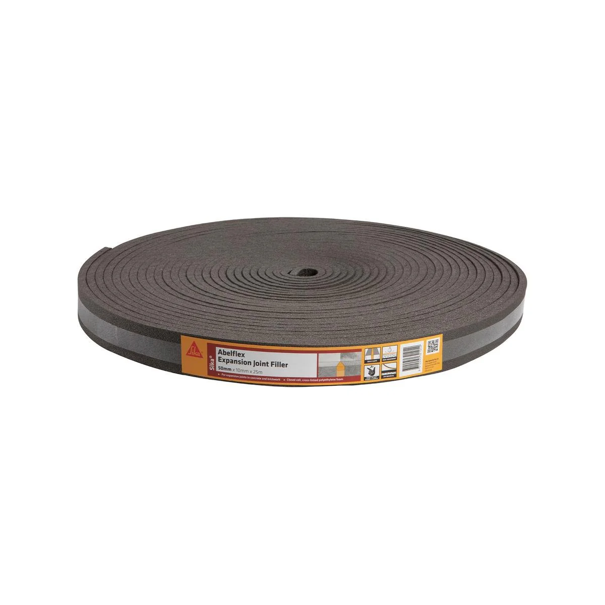 Sika Expansion Joint Filler - 10mm x 50mm x 25m Polyethylene Foam