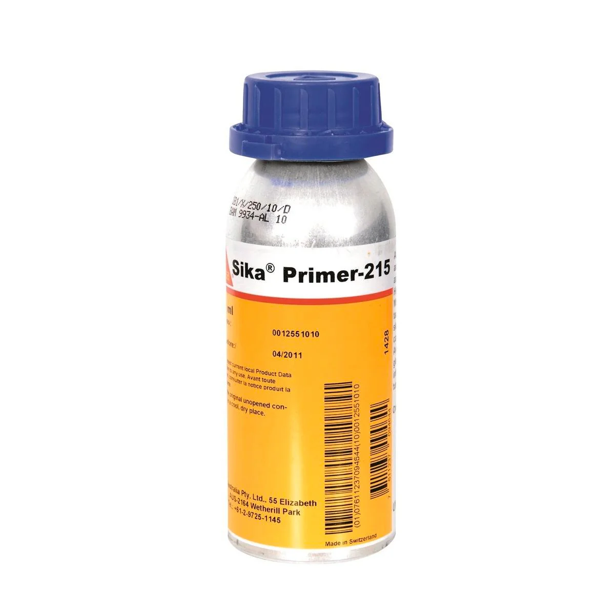 Sika Primer-215 Clear Adhesion Primer 250ml Solvent-Based Improved Bond