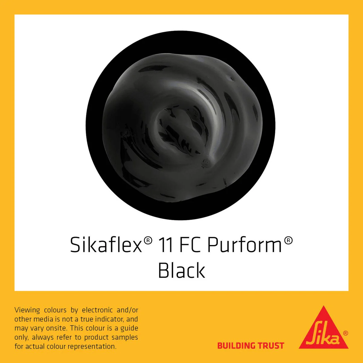 Sika Sikaflex 11 FC Purform Adhesive Sealant 600ml Black - Solvent-Free - Image 3