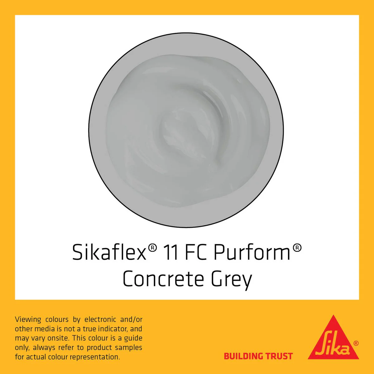 Sika Sikaflex 11 FC Purform Adhesive Sealant 600ml - Concrete Grey - Solvent-Free - Image 3