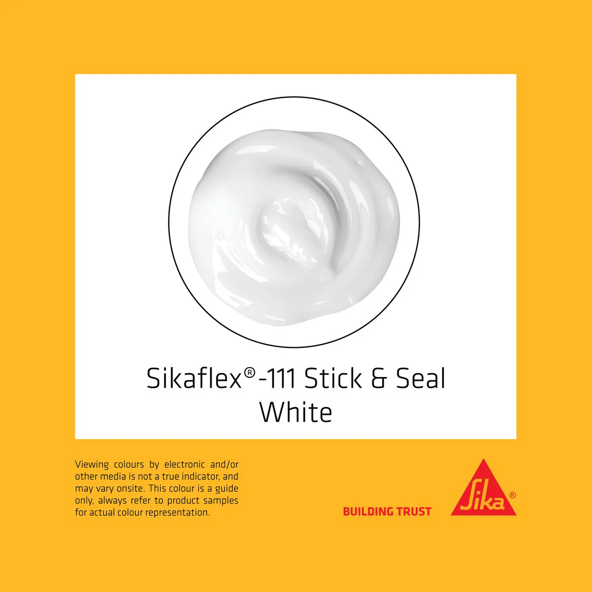 Sika Sikaflex 111 Stick Seal Construction Adhesive 290ml White - Image 4