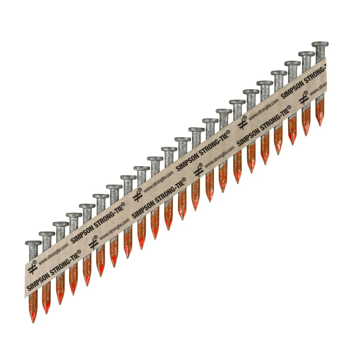 Simpson Strong Tie Collated Connector Nail - 3.32mm x 38mm - Hot-Dip Galvanised - 500 Pack