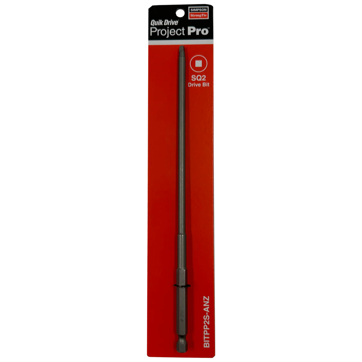 Simpson Strong Tie SQ2 Replacement Bit for Project Pro 200mm - 1 Pack - Carbon Steel - Image 2