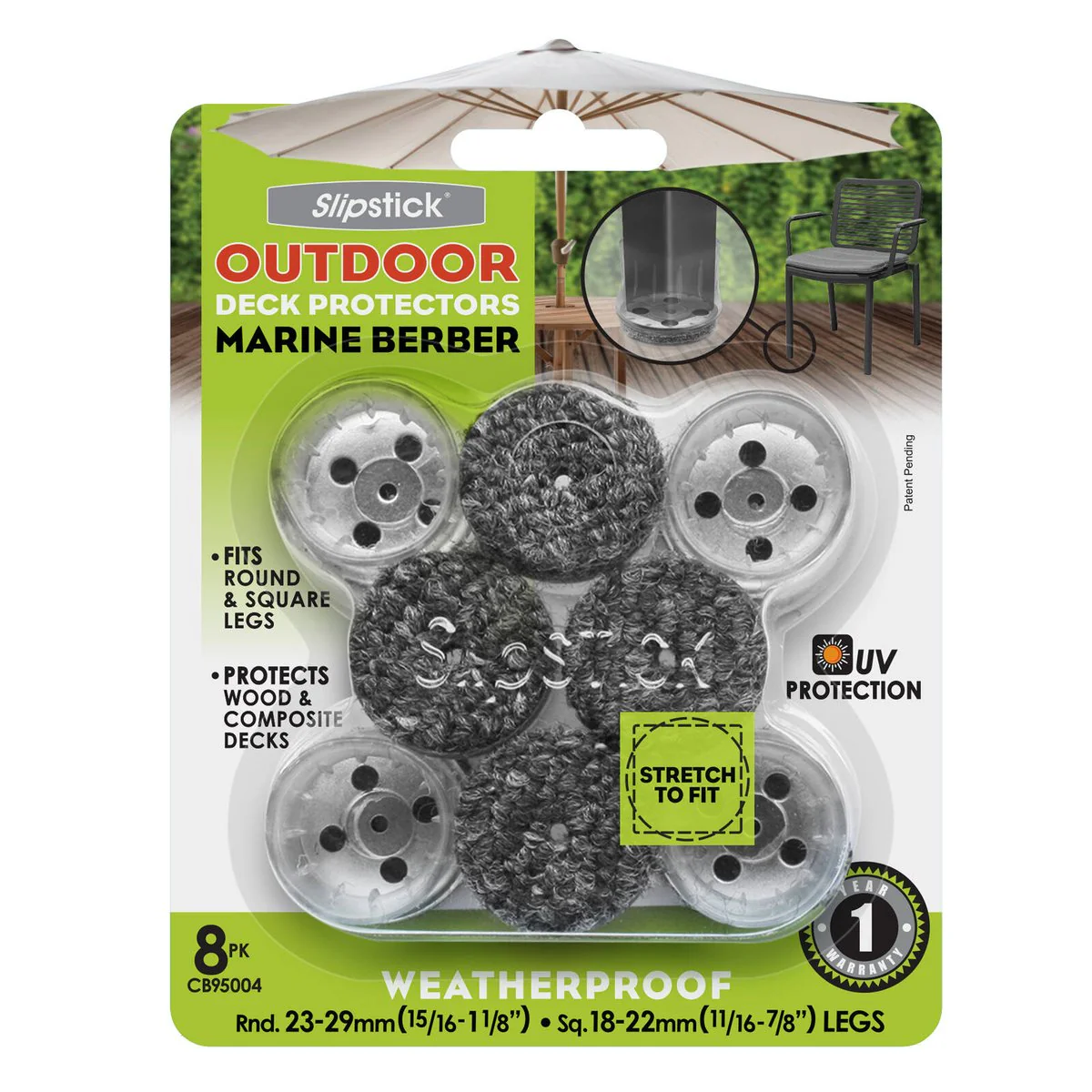 Slipstick Clear Sleeve Outdoor Berber 23-29 mm Diameter - Weatherproof Protection - Image 3