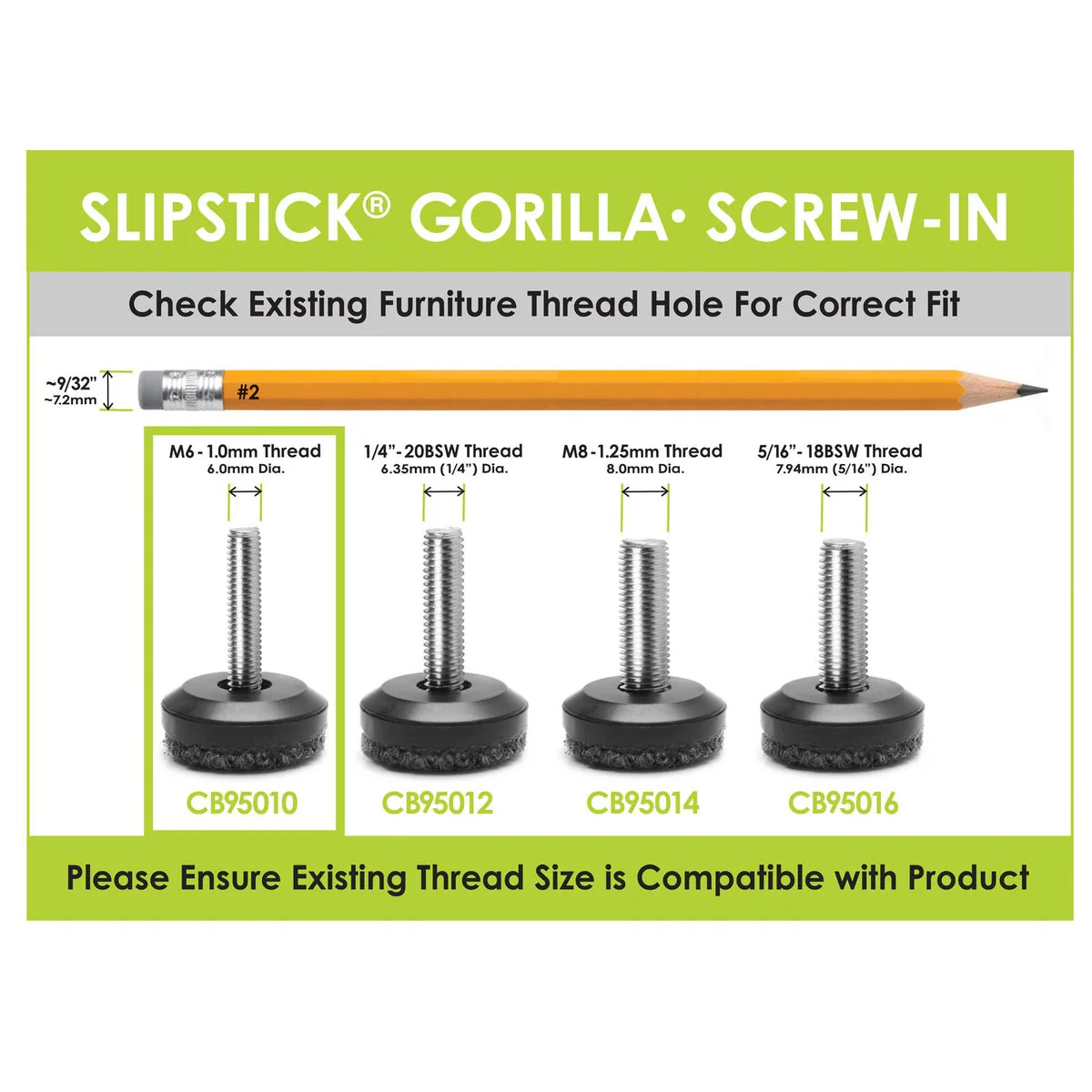 Slipstick M8 Clear Screw Outdoor Tread Berber 28mm - Weatherproof Floor Protection - Image 5