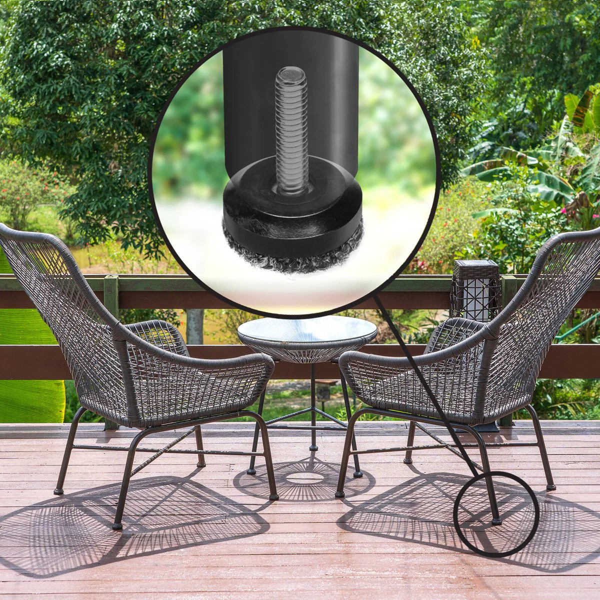 Slipstick M8 Clear Screw Outdoor Tread Berber 28mm - Weatherproof Floor Protection - Image 6