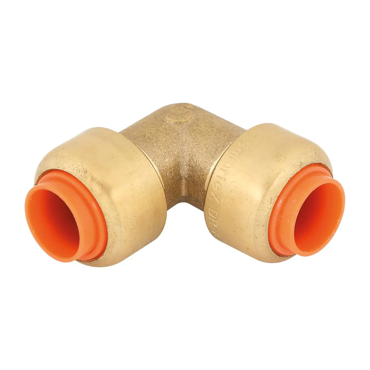 Smartex Copper Elbow Fitting - 15mm - Lead-Free Brass - Push-Fit