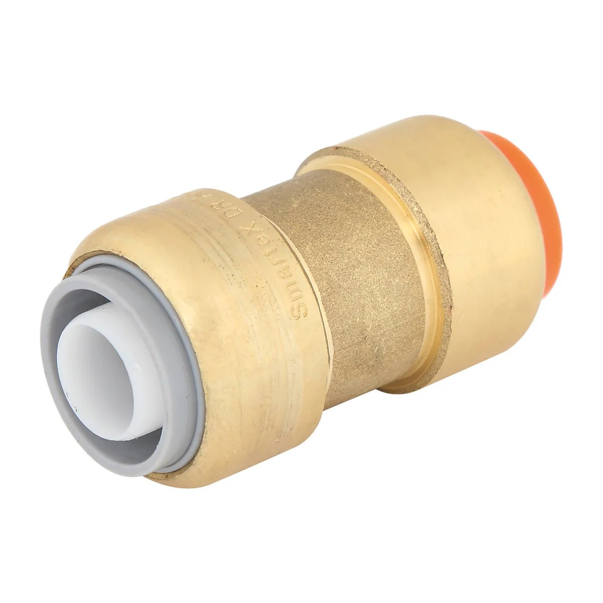 Smartex Pex Copper Conversion Coupling - 20 x 20mm - Lead Free Brass - Push-Fit