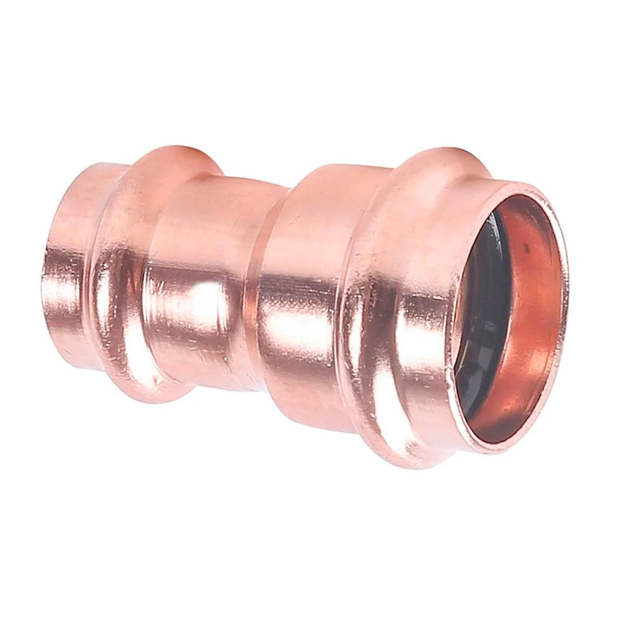 Smartex Press Copper Reducing Coupling 20mm x 15mm - Flame-Free Installation