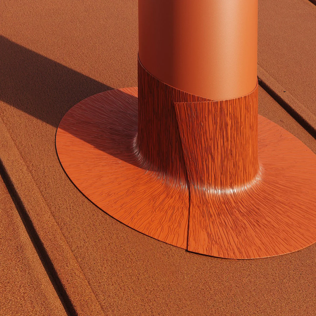 Smartform 300 Terracotta Lead Free Flashing - 300mm x 1m - Self-Adhesive, Flexible - Image 5