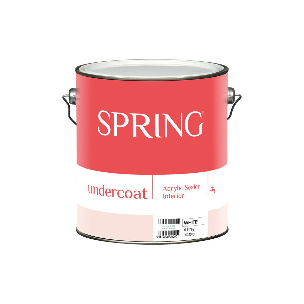 Spring Acrylic Undercoat - 4L - Acrylic - Interior/Exterior Use